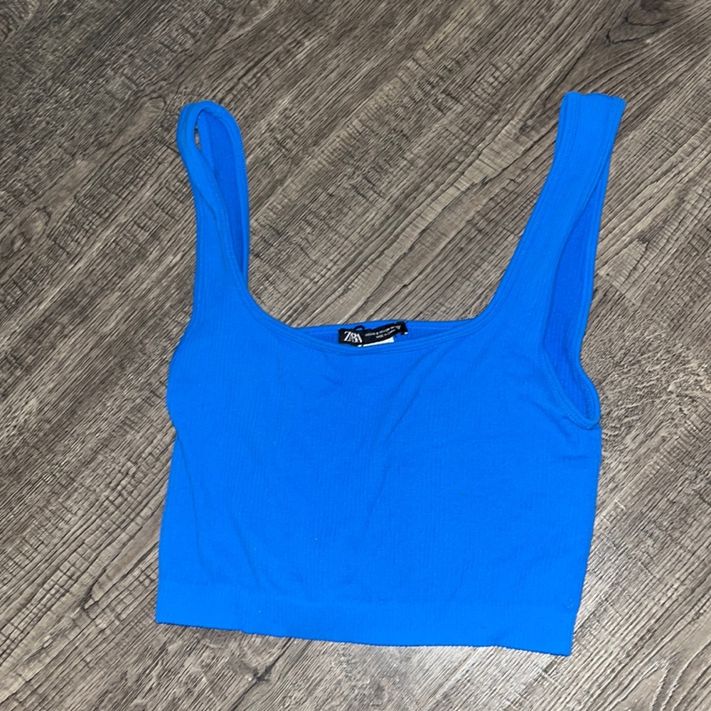 Blue Zara Tank